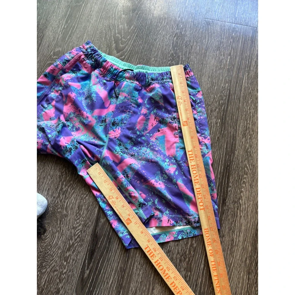 Birddogs Boom For Your Boomstick Lined Shorts Purple Pink Splatter The Baysider